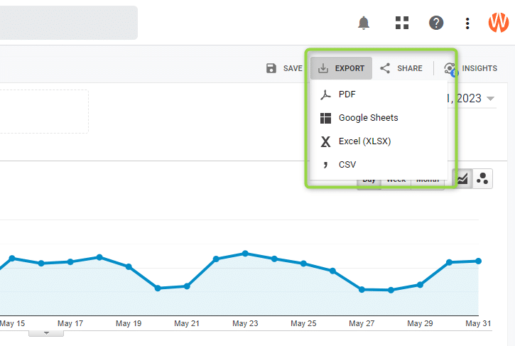 Universal Analytics Manual Export